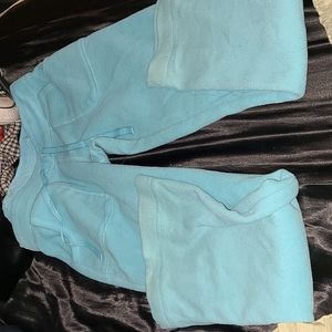 Light blue sweat pants